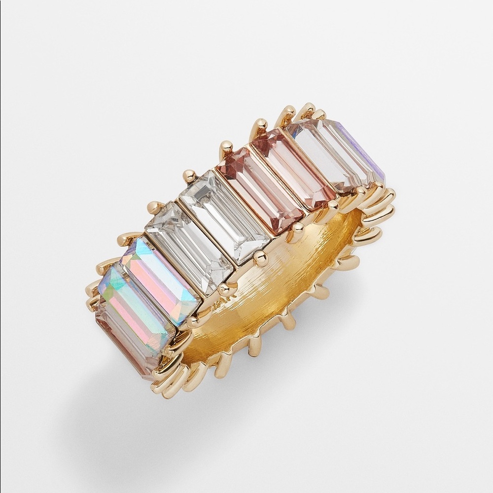 BaubleBar ALIDIA RING IRIDESCENT 7